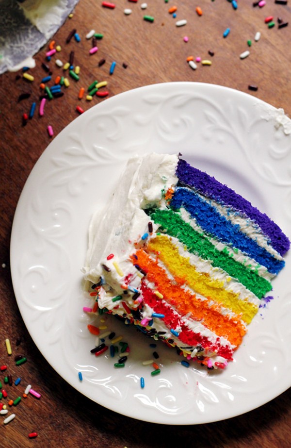Rainbow cake