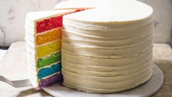 Rainbow cake