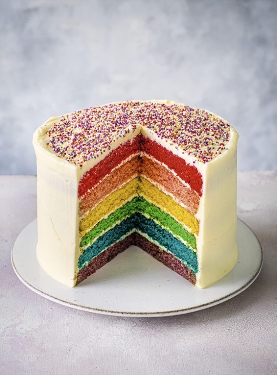 Rainbow cake