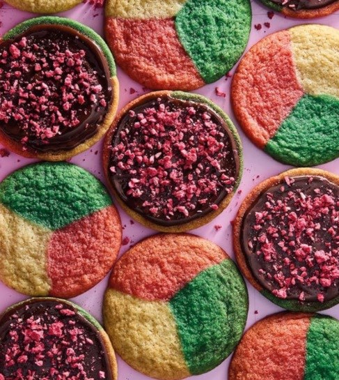 Rainbow cookie cookies