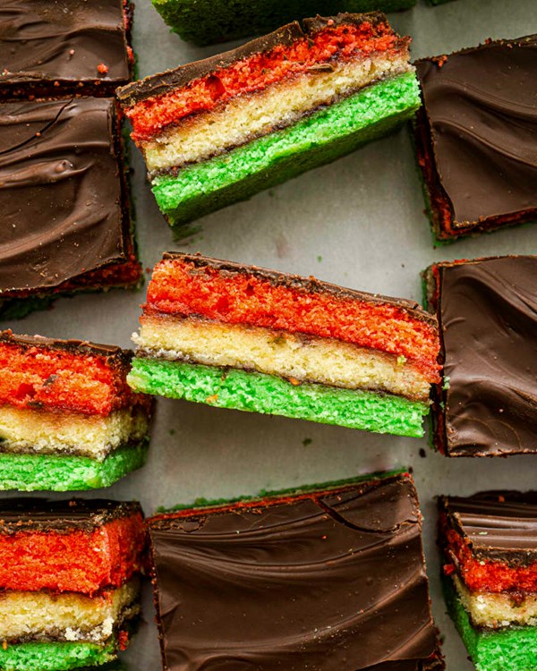 Rainbow cookies