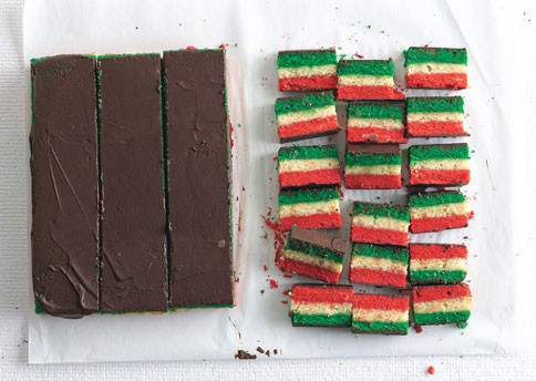 Rainbow cookies