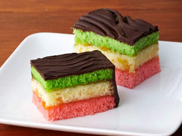 Rainbow cookies