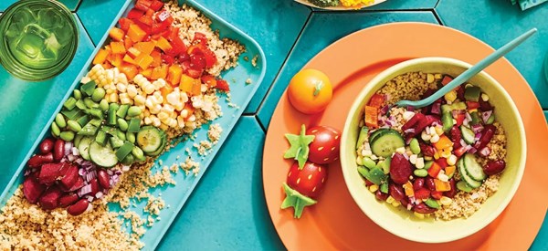 Rainbow salad 