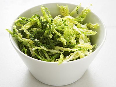 Rainbow slaw with curried yogurt dressing