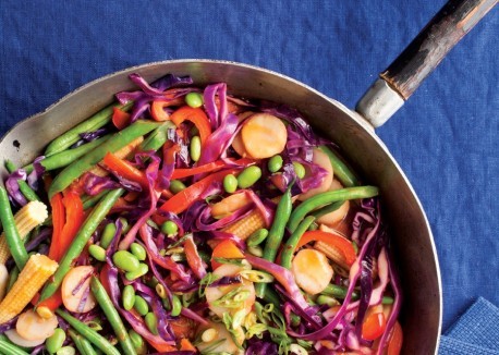 Rainbow stir-fry