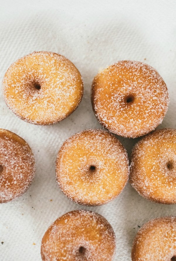 Raised mini donuts