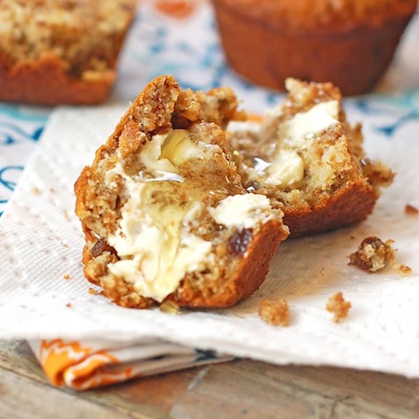 Raisin bran muffins