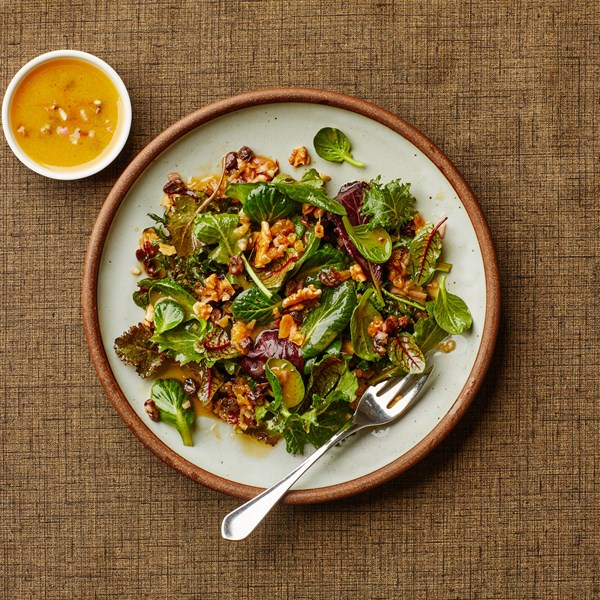 Raisin vinaigrette any lettuce will love