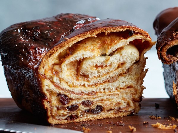 Raisin-walnut babka [Melissa Weller]