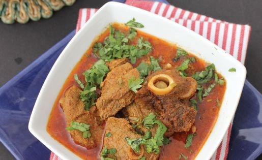 Rajasthan red curry (Laal maas)