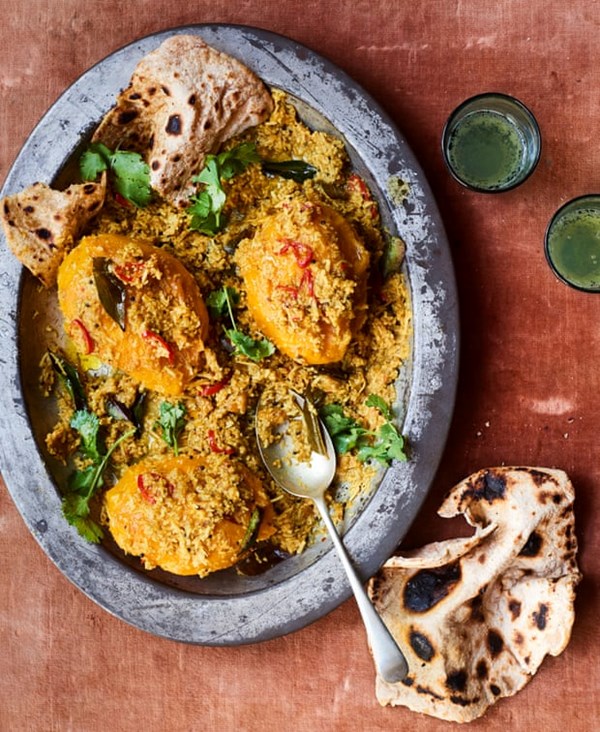 Rajasthani alphonso mango and coconut curry