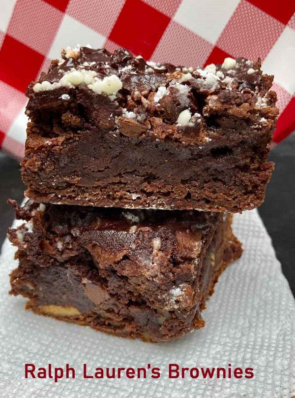 Ralph Lauren’s brownies