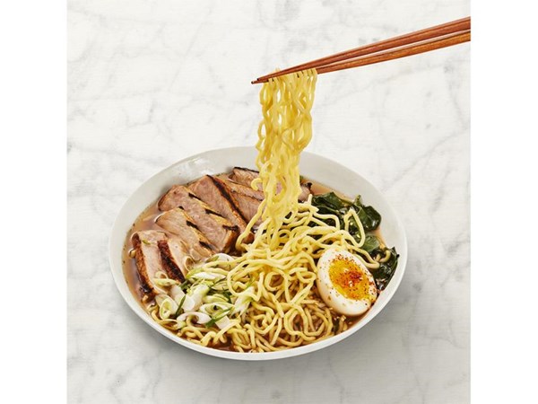 Ramen with charred pork