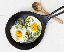 Ramp and wild greens pesto