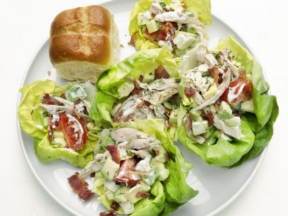Ranch chicken salad cups