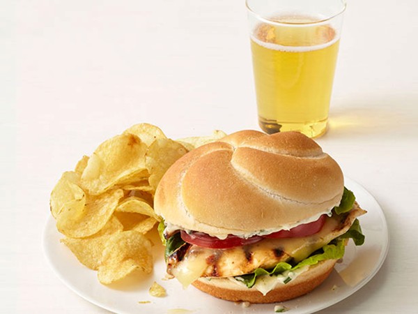 Ranch chicken sandwiches