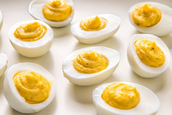Ranch deviled eggs