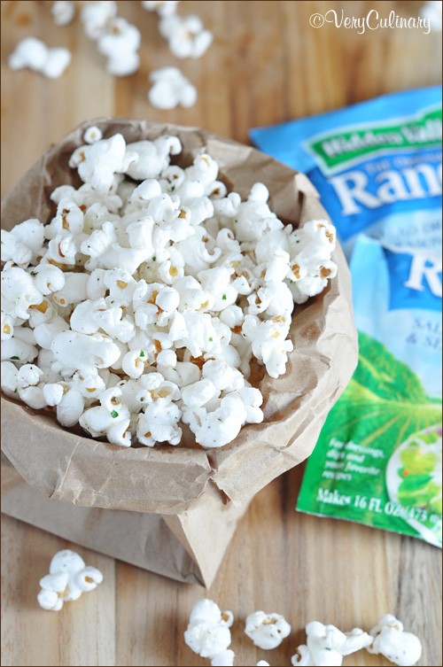 Ranch popcorn