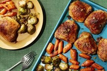 Ranch sheet pan chicken