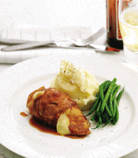 Ranch-style chicken and bacon