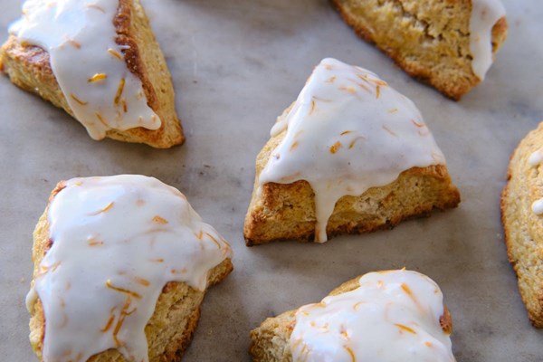 Rangpur lime scones