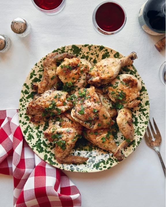 Rao's famous lemon chicken (Pollo al limone)