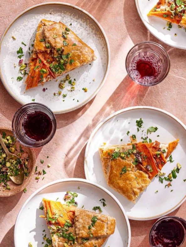 Ras el hanout carrot galette