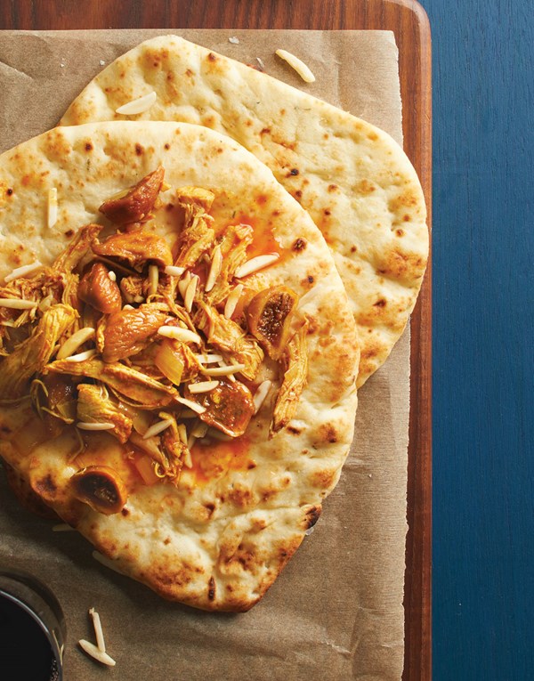 Ras el hanout turkey & fig on naan