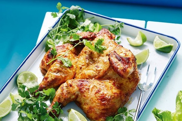 Ras el hanout, yoghurt & lime grilled chicken
