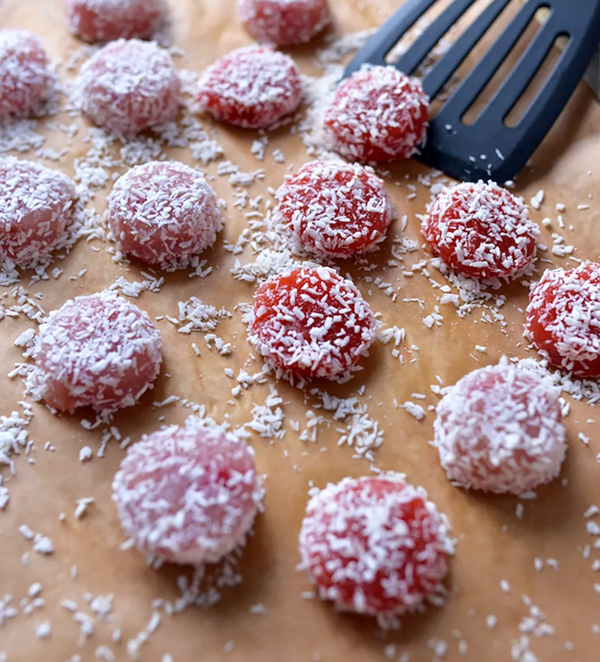 Raspberry & chamoy pichi-pichi