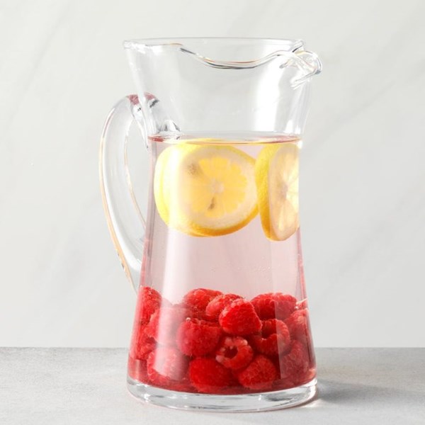 Raspberry & lemon infused water