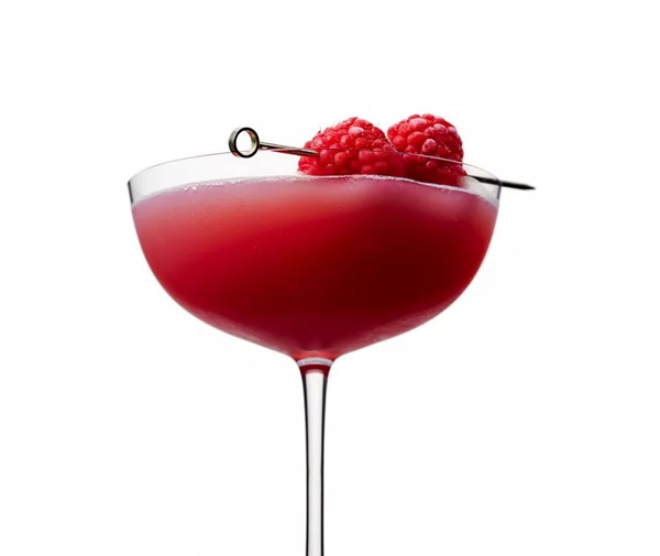 Raspberry & pomegranate cosmo