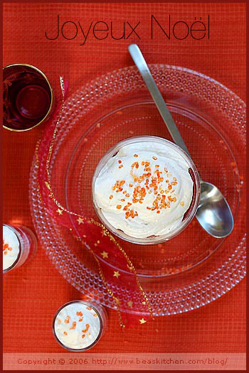 Raspberry and mascarpone mousse verrines (Verrines de framboises et mousse à la mascarpone)