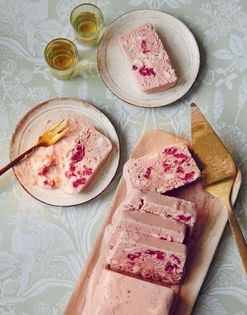 Raspberry, balsamic & peppercorn parfait