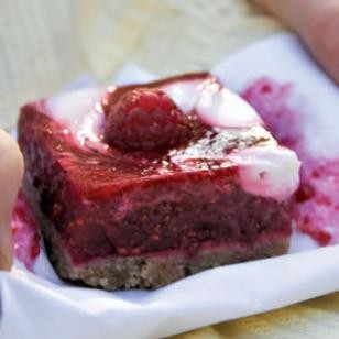 Raspberry bars