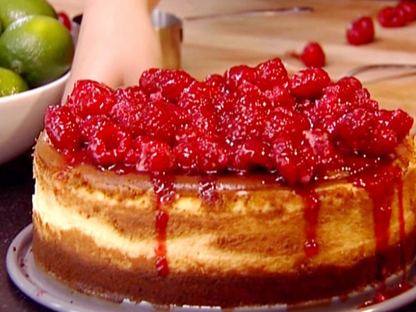 Raspberry cheesecake