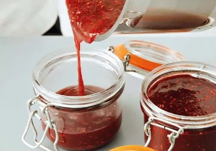 Raspberry confiture