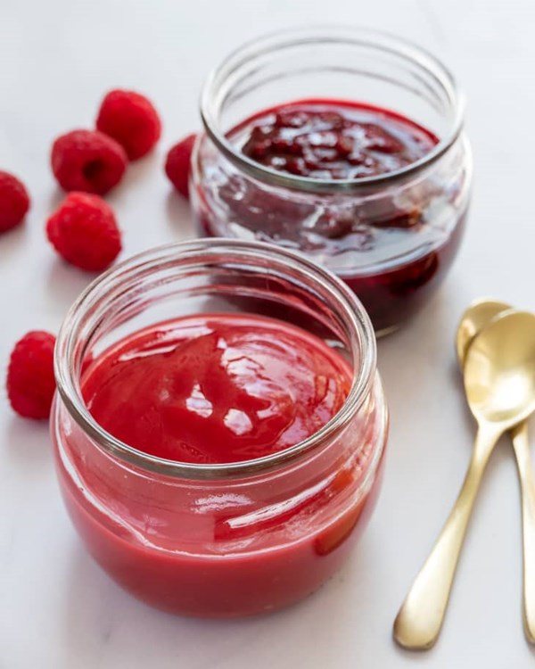 Raspberry coulis