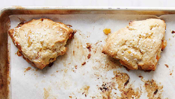 Raspberry cream cheese scones