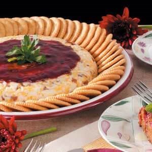 Raspberry cream cheese spread