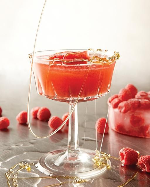 Raspberry drizzle