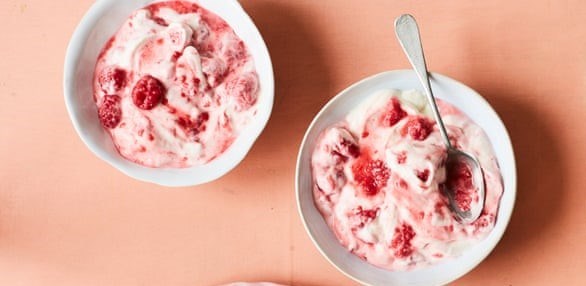 Raspberry fool