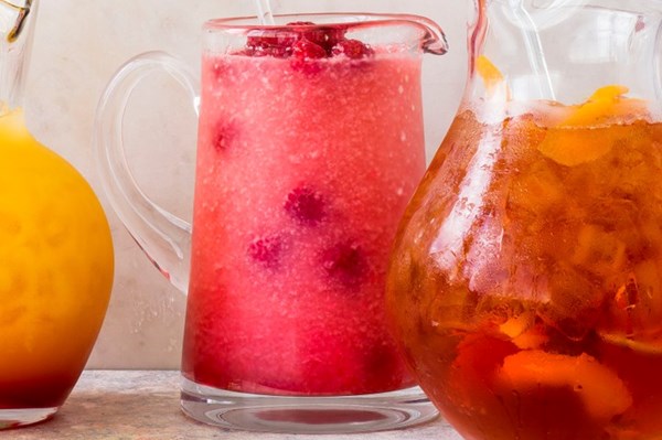 Raspberry frosé 