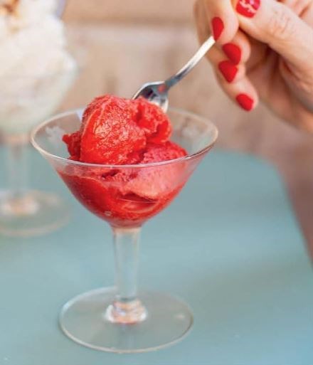 Raspberry granita (Granite 2)