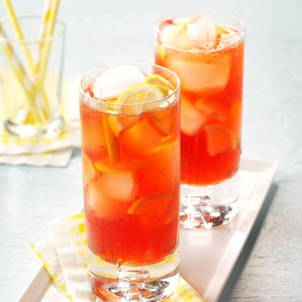 Raspberry iced tea