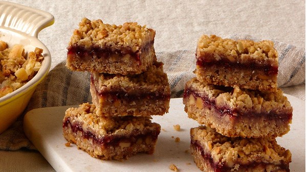 Raspberry jam bars