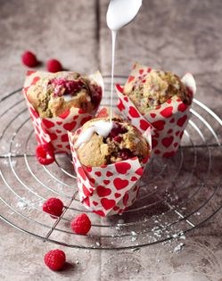 Raspberry muffins