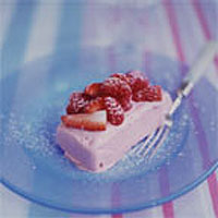Raspberry parfait