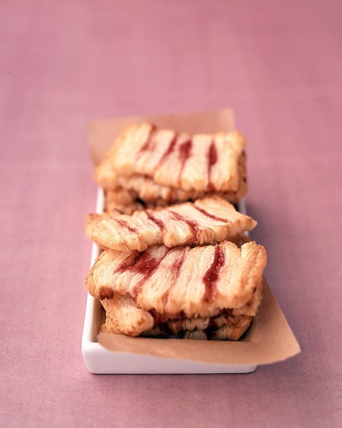 Raspberry pastries